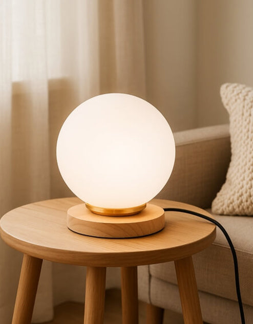 17x15 Cam Gece Lambası